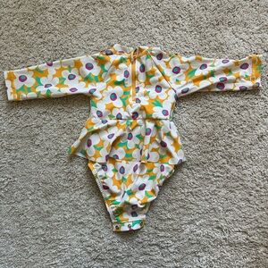 Hanna Andersson White Baby Bodysuit